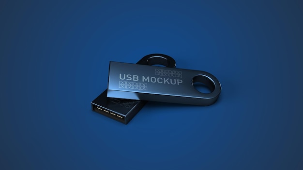 Flash Drive Mokcup USB A Drive Mockup Drive Mockup PSD Mockup USB Flash Drive Mockup