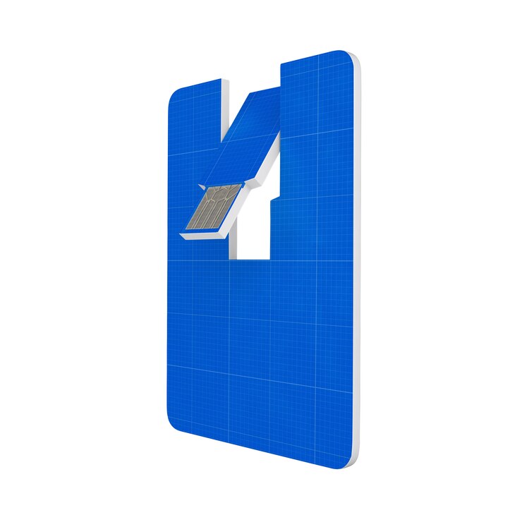 PSD flash memory 3d rendering