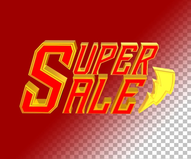 Flash sale 3d text