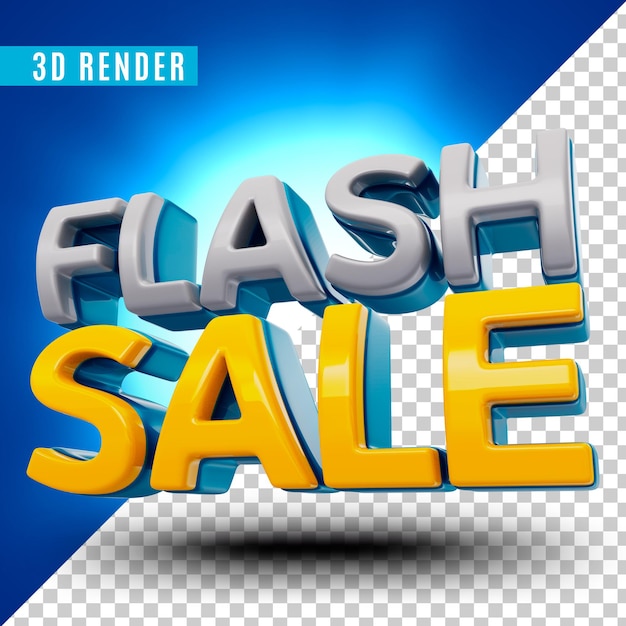 Flash sale banner template design psd