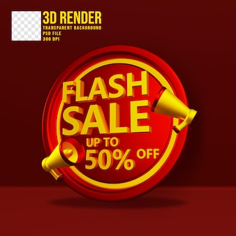 Promozione della vendita flash modello di promozione dello sconto sulle vendite