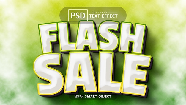 Flash sale text editable comic font effects