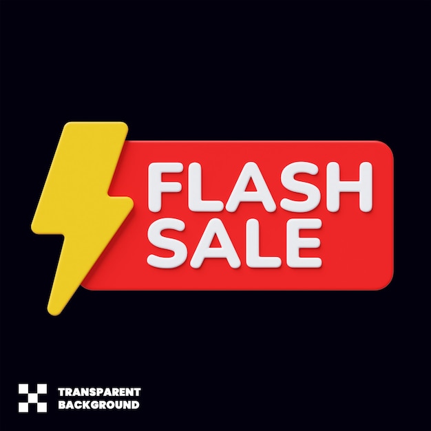 Flash-verkoopbanner