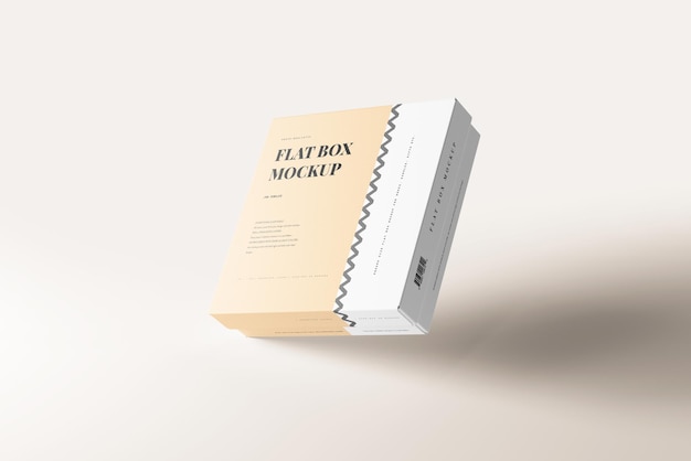 Flat Box-mockup