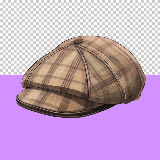 PSD a flat cap