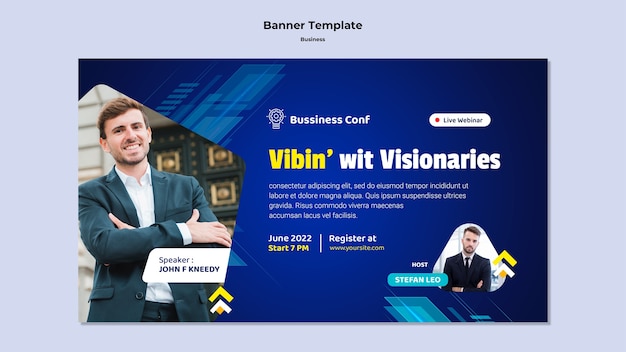 PSD modello di business design piatto