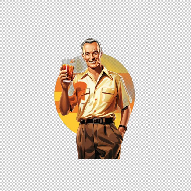 PSD flat logo arnold palmer isolated background is