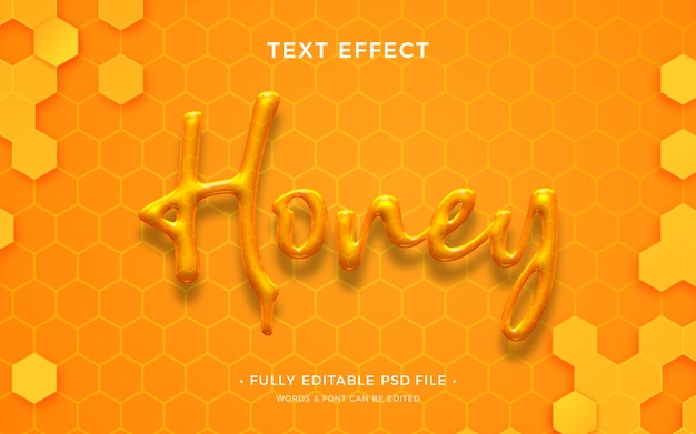 PSD flavor text effect