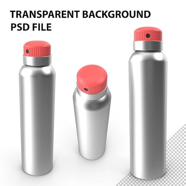 Fles Spray Rood PNG