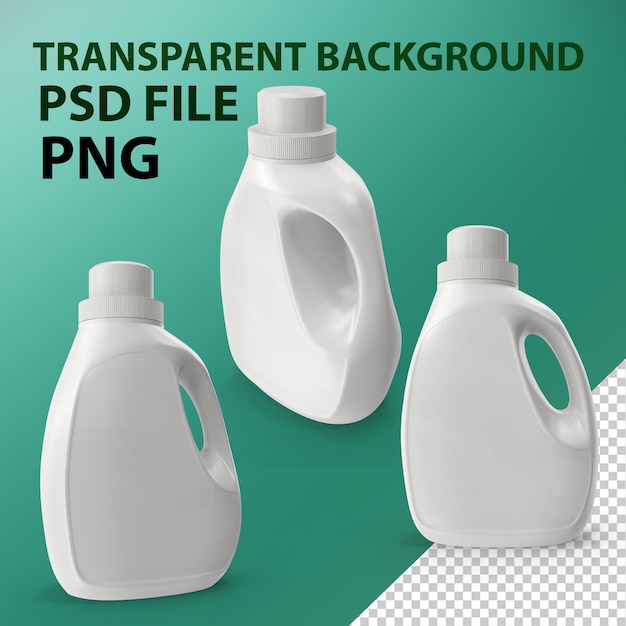 Fles wasmiddel PNG