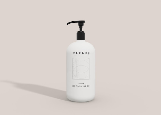 Flesmodel voor shampoo en lotion