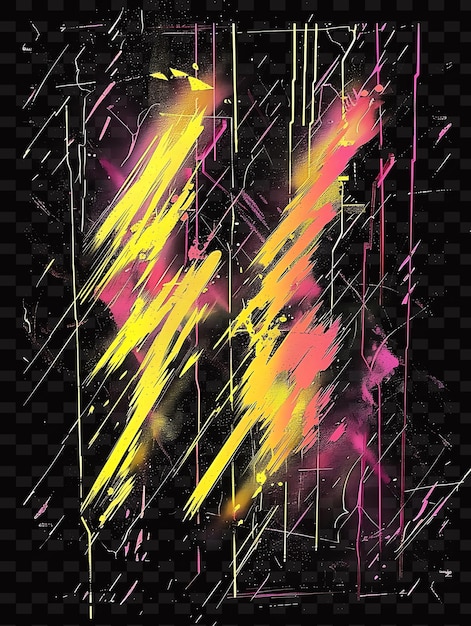 Flikkerende neon bliksembouten glitched bliksem textuur m y2k textuur vorm achtergrond decor kunst