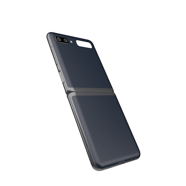 PSD flip mobiele mockup