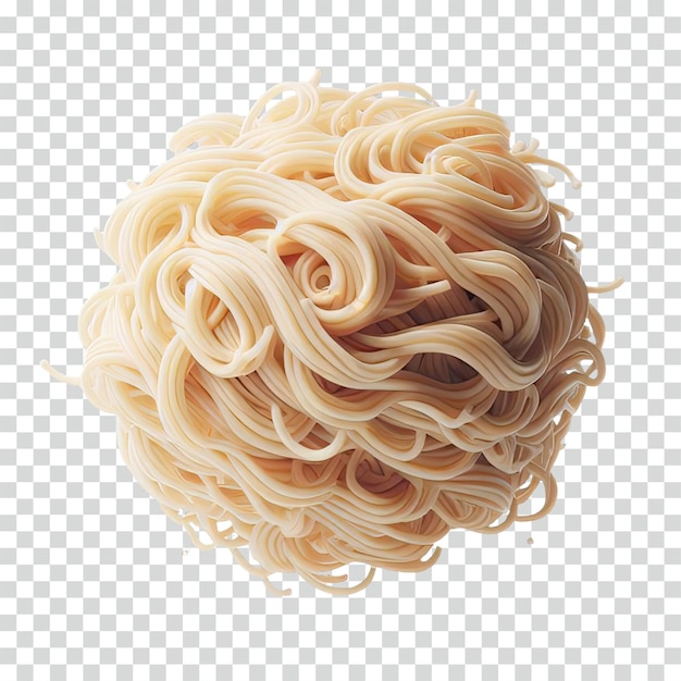 PSD floating noodle transparent background