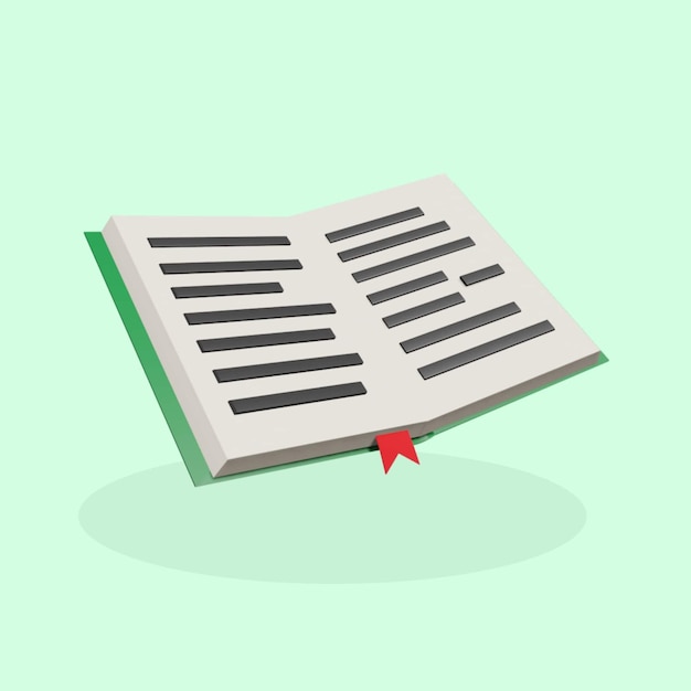 Плавучая открытая книга