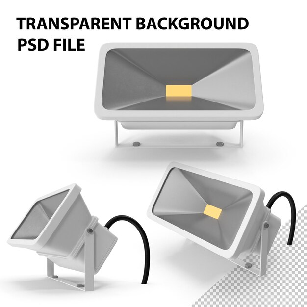 PSD floodlight png