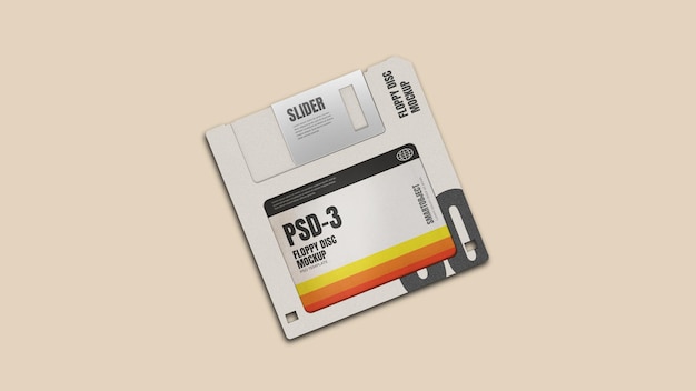 Floppy Disc Mockup