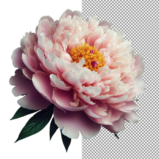 PSD floral elegance explore the beauty of isolated realistic flower photography