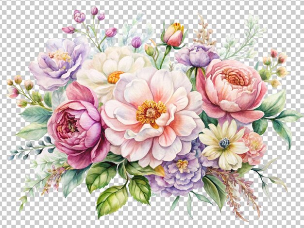 PSD bouquet di fiori