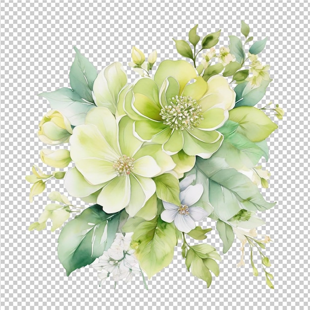 PSD floral flower design