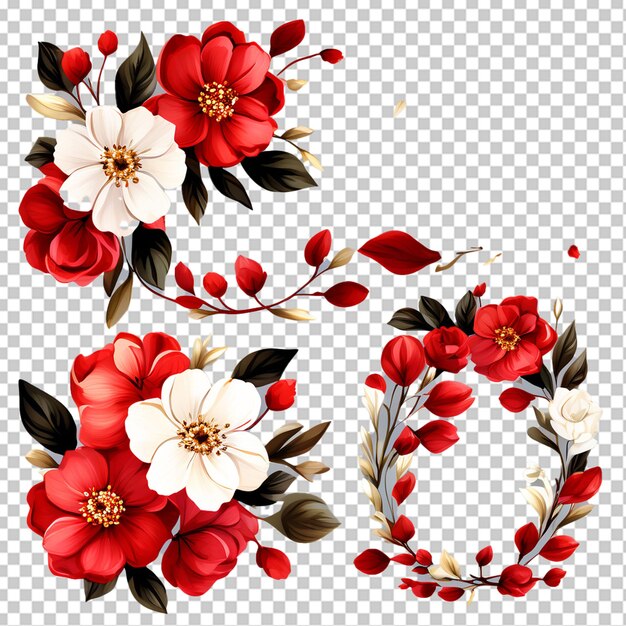 PSD floral flower pattern background