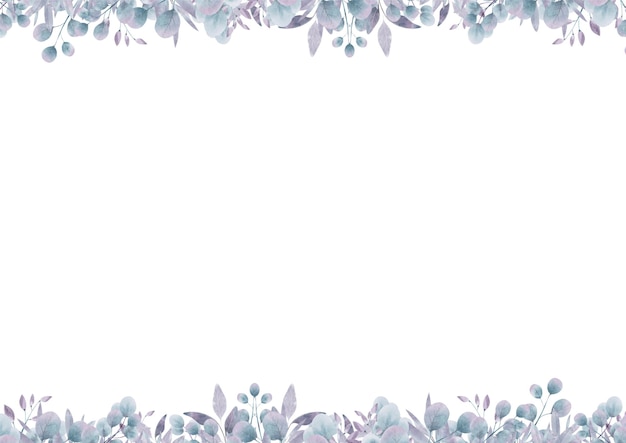 Floral frame elegant classic illustration background