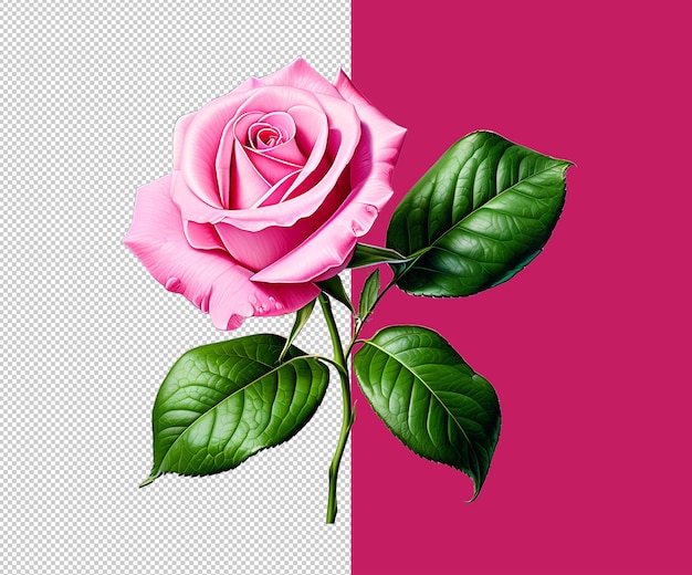 Flower 3d render psd sfondo e icona di mockup di fiore