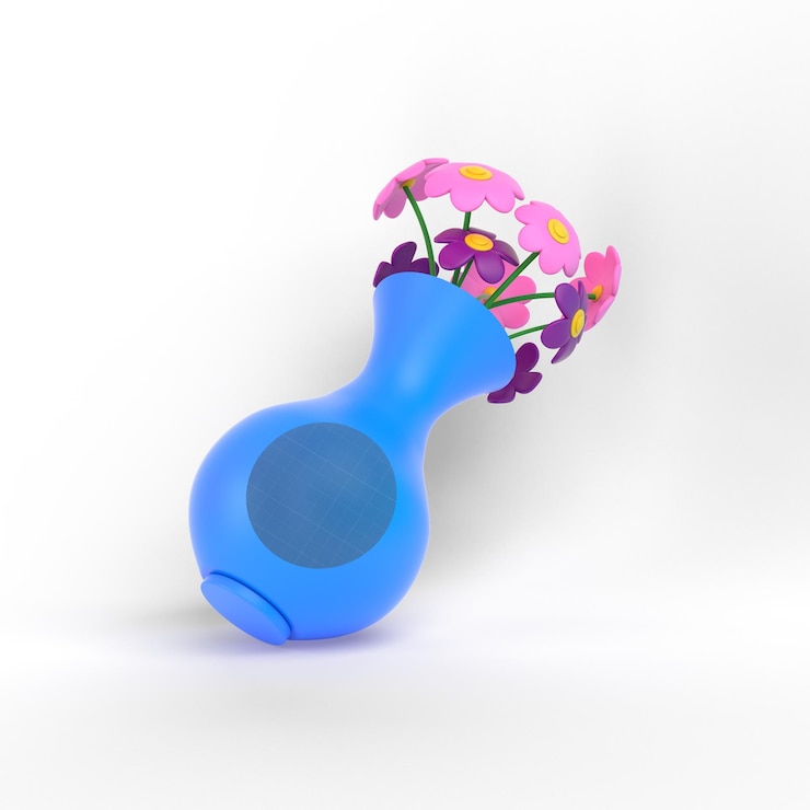 PSD flower vase