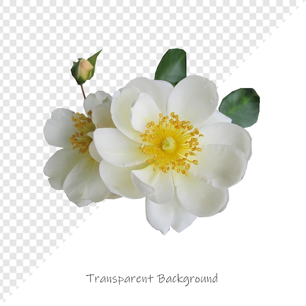 透明背景的花朵