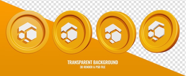 Flux icon with 3d rendering