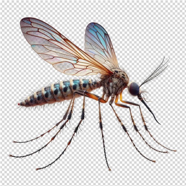 A fly with a blue body and a black body