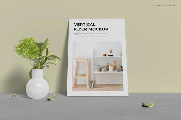 Flyer brochure mockup