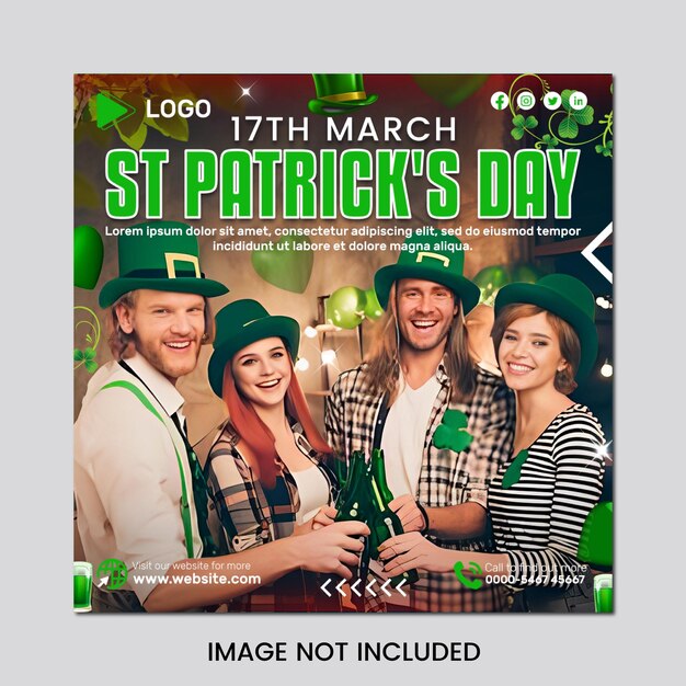 social media post ideas for st patricks day