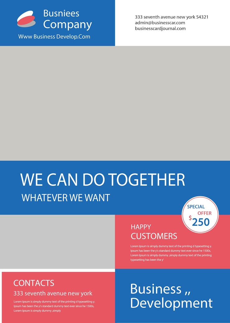 PSD flyer design