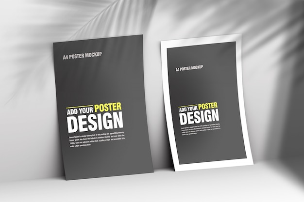 Flyer en poster mockup