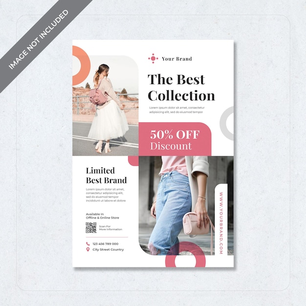 a flyer for a magazine that says the best collection on it.