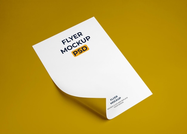 Flyer Mockup PSD-sjabloon