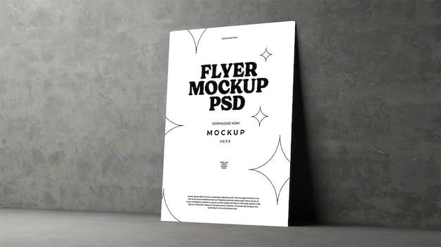 Flyer Mockup PSD Template