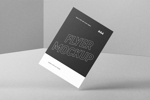 PSD flyer mockup