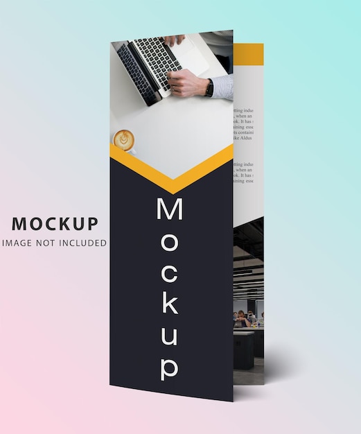 PSD flyer mockup