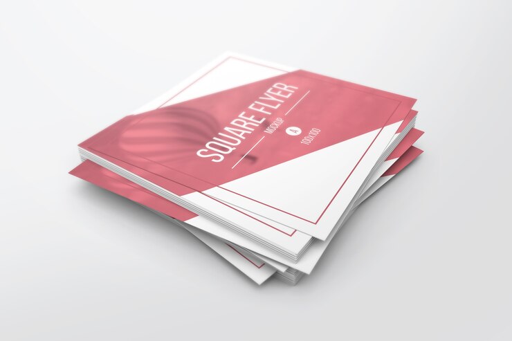PSD フライヤーモックアップ