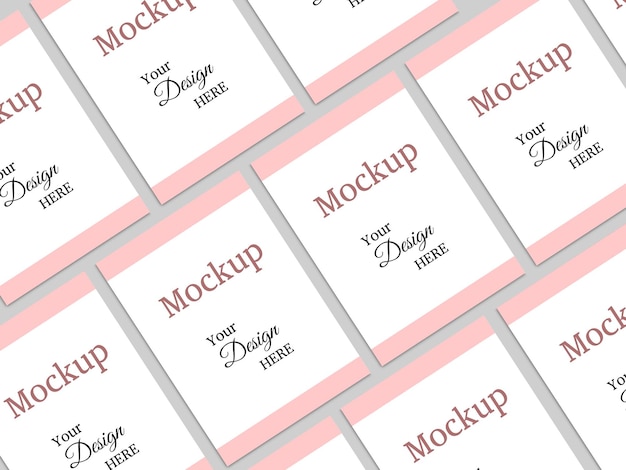 Flyer Template Brochure Mockup