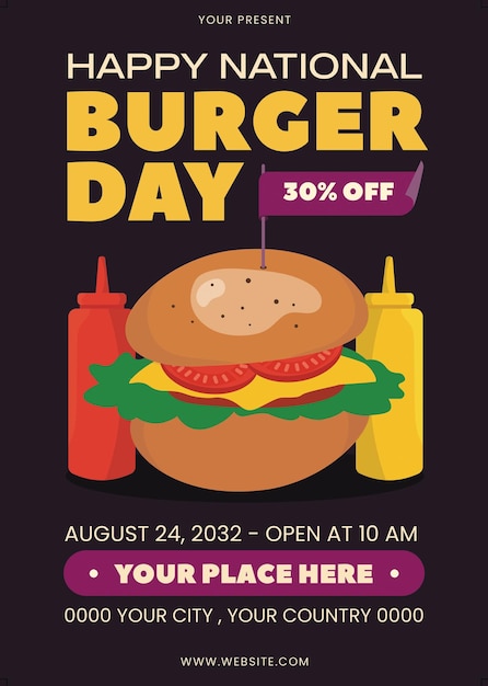 Flyer z Dnia Burgerów
