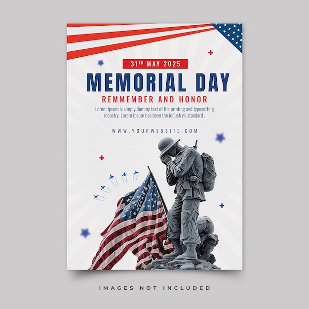 Flyermalen for Memorial Day