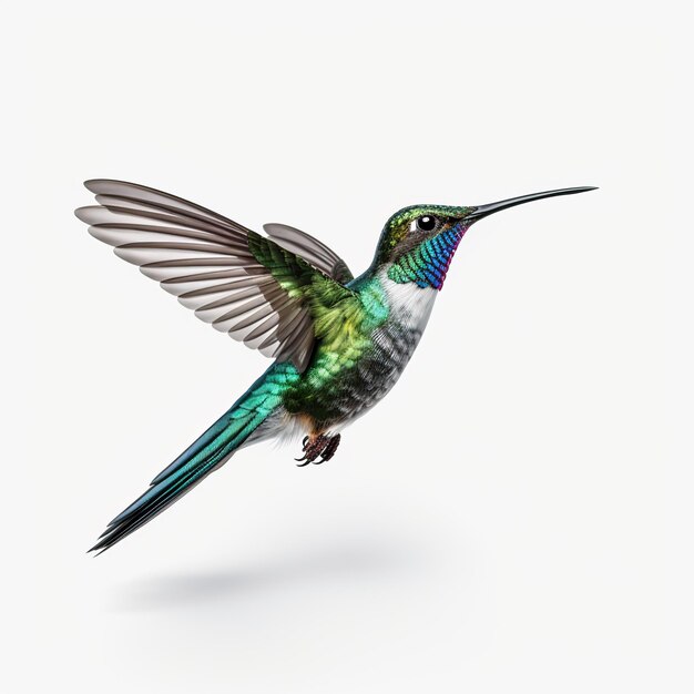 PSD colibrì volante