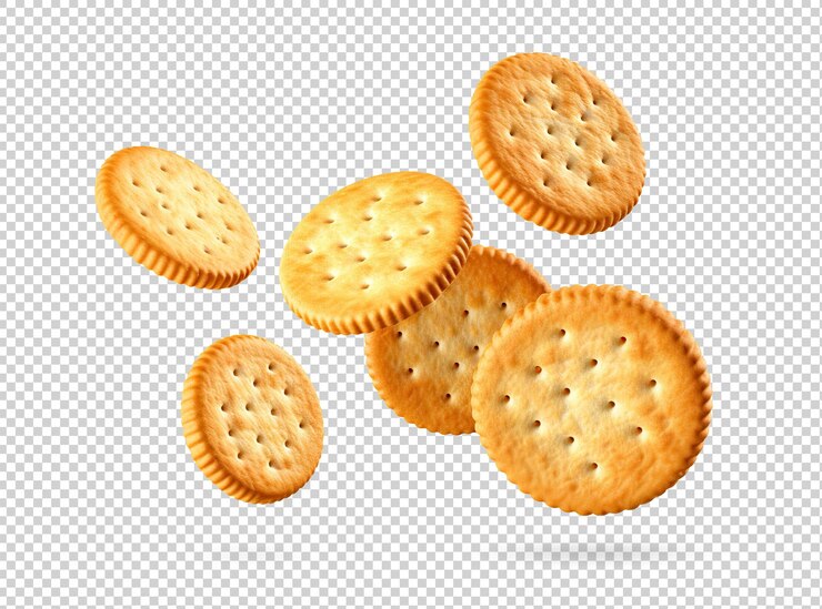 PSD flying round crackers manual cut out on transparent
