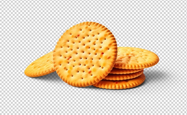 Flying round crackers Manual cut out on transparent