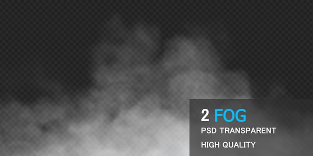 PSD fog design on background premium psd