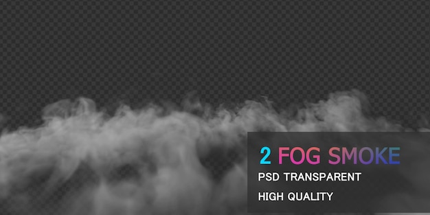 Fog mist some dryice design premium psd