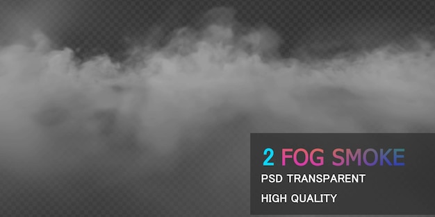 Fog mist some dryice design premium psd